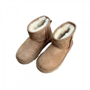 5854澳洲羊皮毛一体儿童雪地靴冬保暖户外防滑防水中筒隆丰出品批发